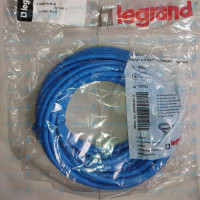 خرید پچ کورد لگراند 10 ‌متری Cat6 SFTP آبی PVC